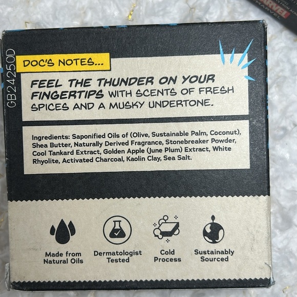 Dr. Squatch All Natural Divine Storm Limted Edition Men's Bar Soap - Picture 6 of 12